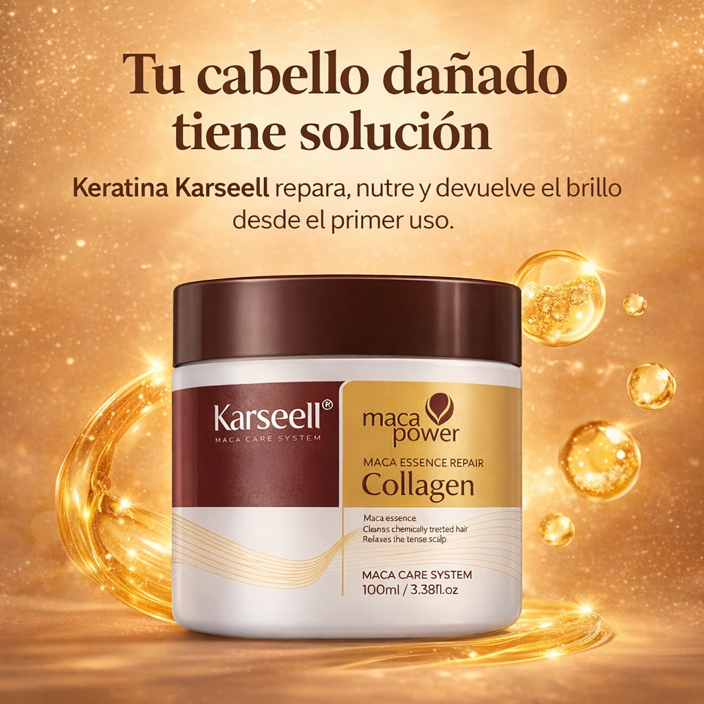 Karsell Colágeno - Máscara Capilar de Argán