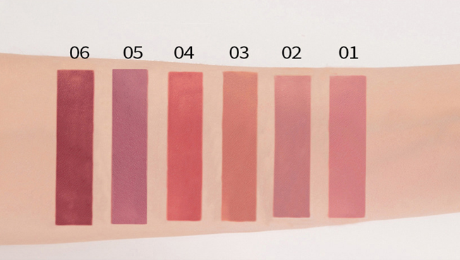 Set X6 Labiales Handaiyan Matte Liquid Lipstick