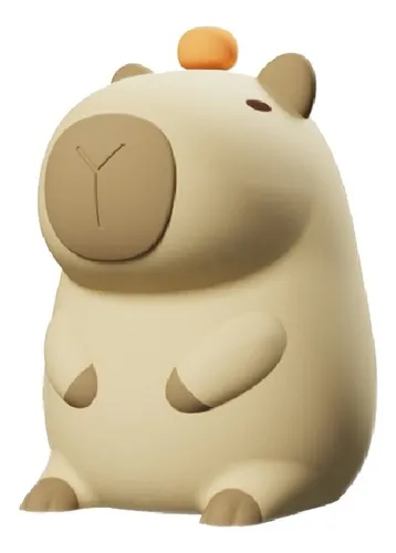 Lámpara de Silicona Capibara Kawaii - Luz Nocturna