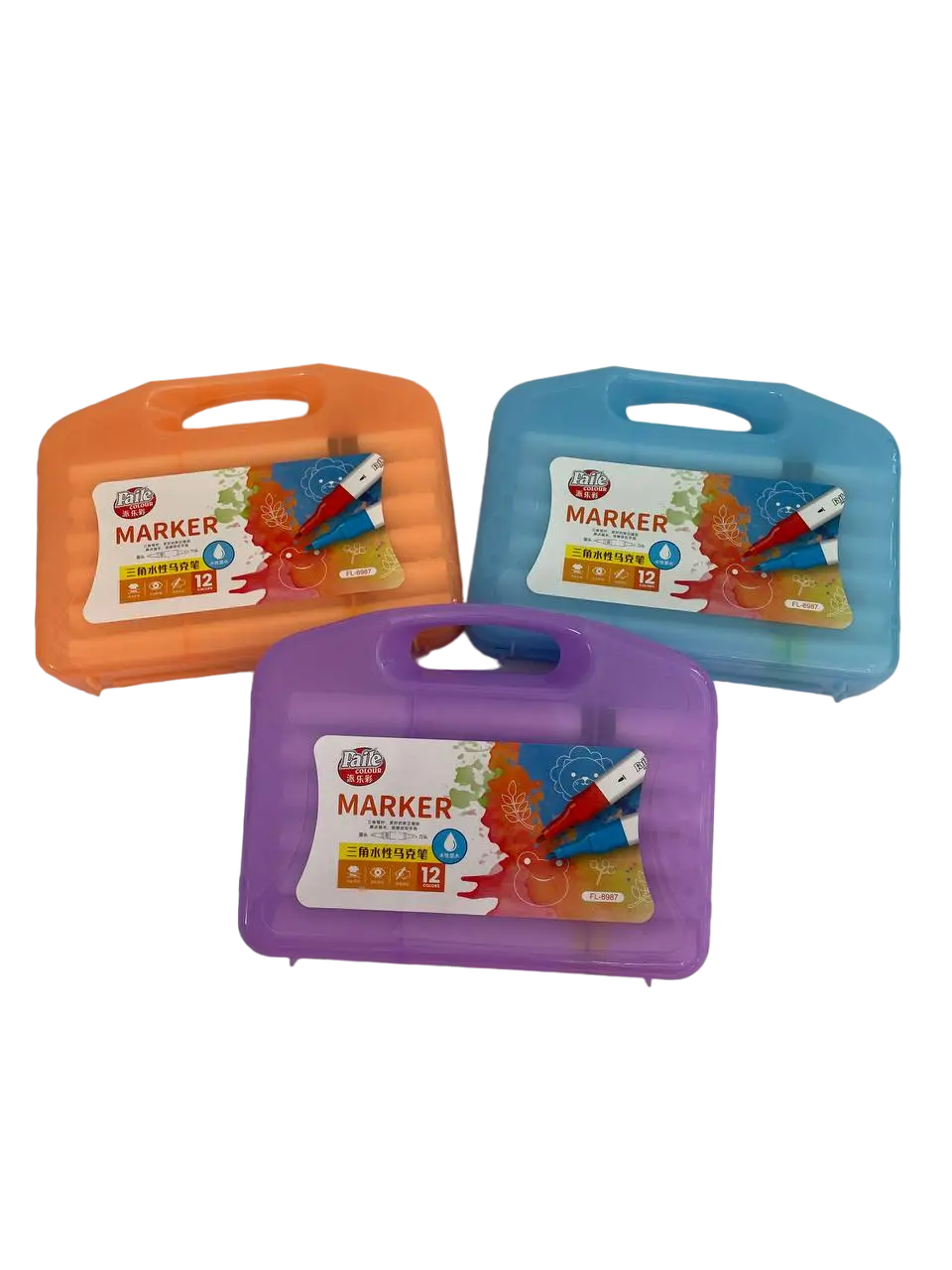 Marcadores Doble Punta x12 - Rotuladores Artísticos