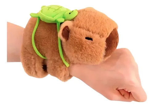 Capibara Manilla 4 en 1 - Brazalete Peluche Kawaii