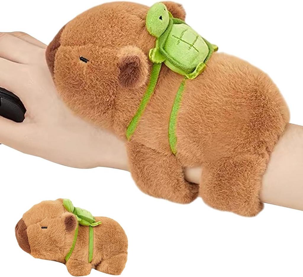 Capibara Manilla 4 en 1 - Brazalete Peluche Kawaii