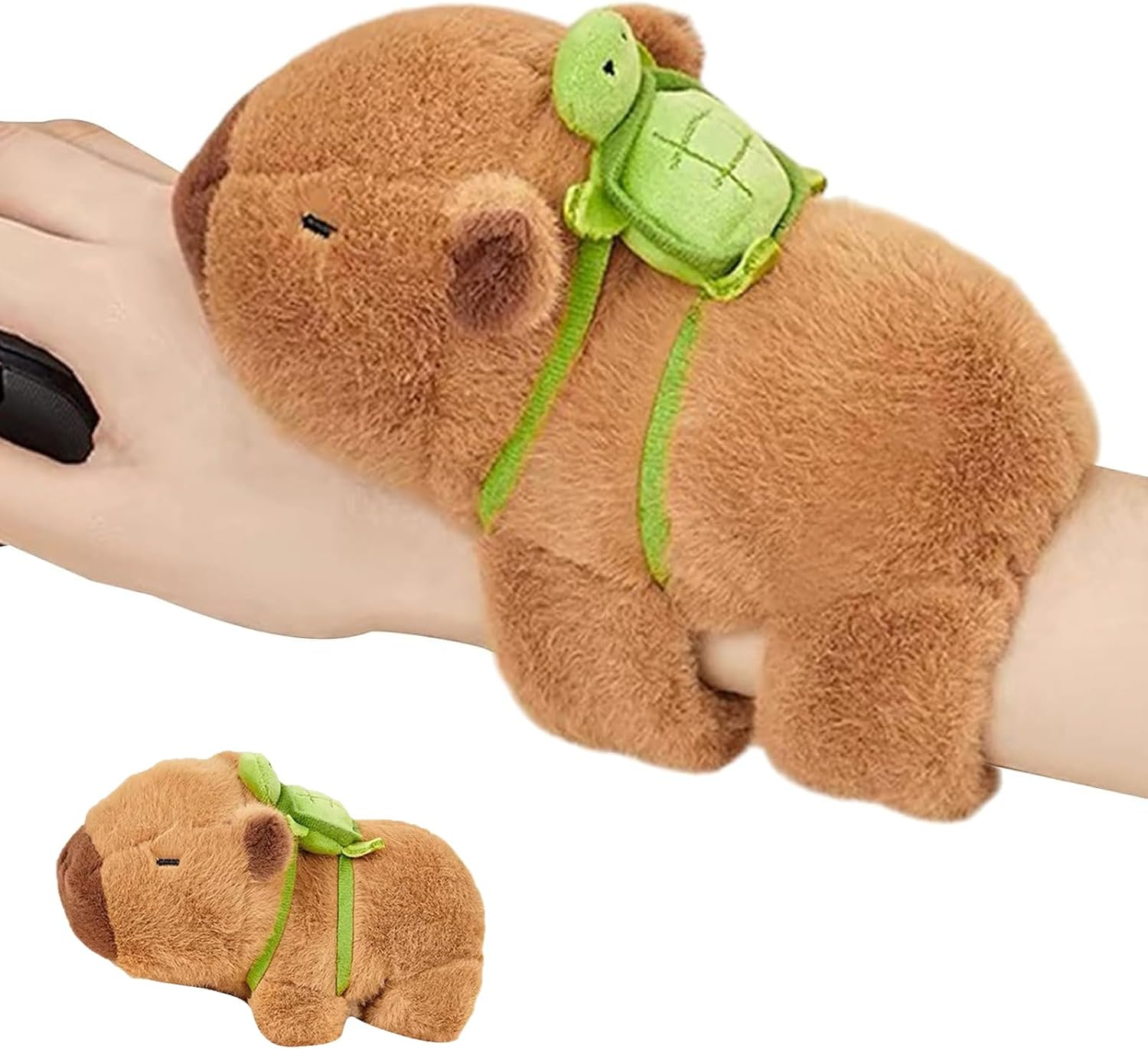 Capibara Manilla 4 en 1 - Brazalete Peluche Kawaii